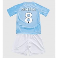 Maglia Calcio Nottingham Forest Elliot Anderson #8 Terza Divisa Bambino 2024-25 Manica Corta (+ pantaloncini)